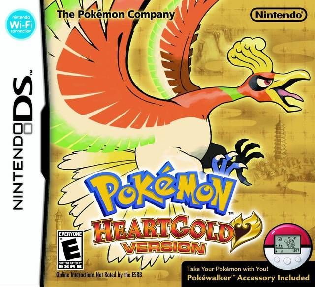 Rom juego Pokemon - Versione Oro HeartGold