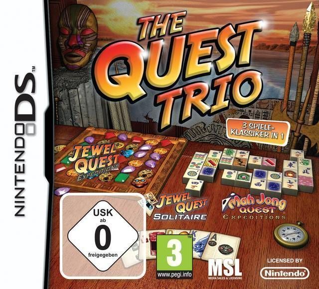 Rom juego Quest Trio - Jewels, Cards And Tiles, The
