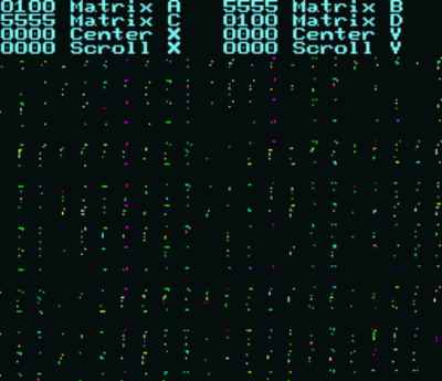 Rom juego Qwertie's Mode 7 Test