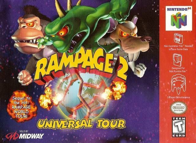 Rom juego Rampage 2 - Universal Tour