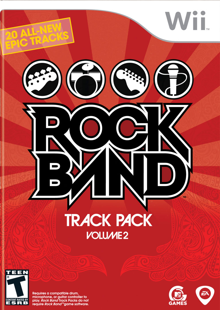 Rom juego Rock Band Track Pack - Vol. 2