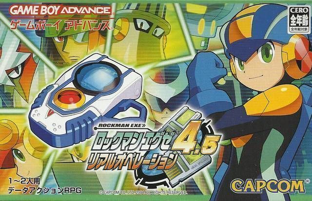 Rom juego Rockman EXE 4.5 Real Operation