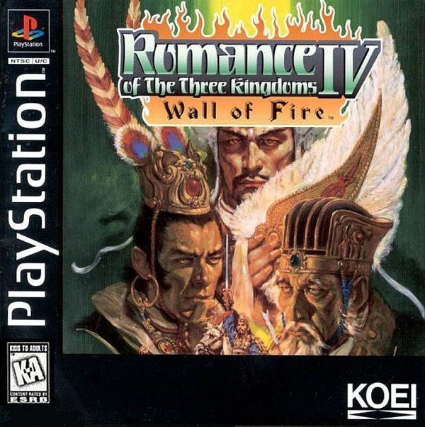 Rom juego Romance Of The Three Kingdoms IV Wall Of Fire