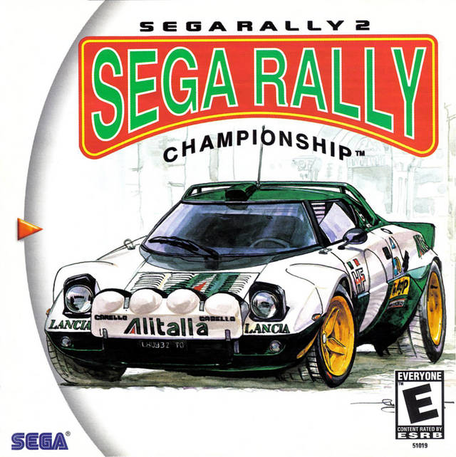 Rom juego Sega Rally 2 Sega Rally Championship