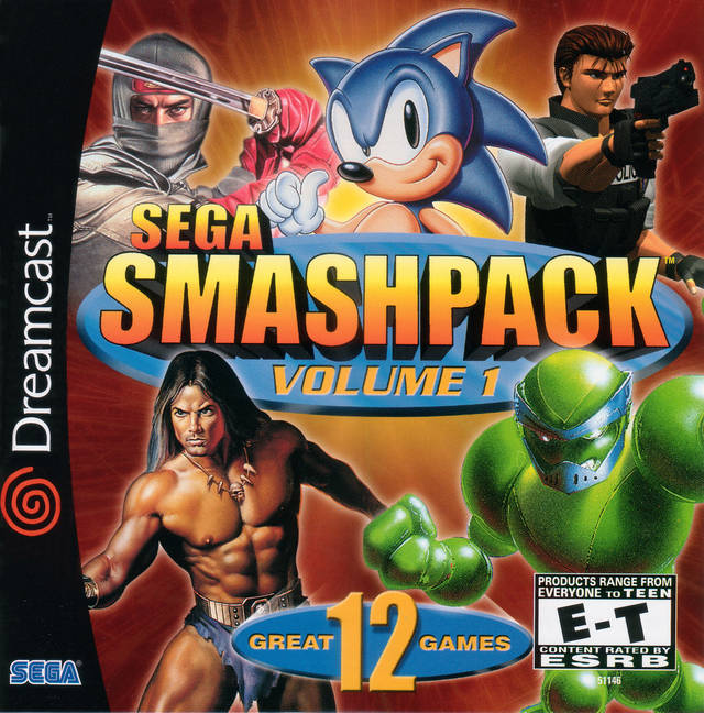 Rom juego Sega Smash Pack Volume 1