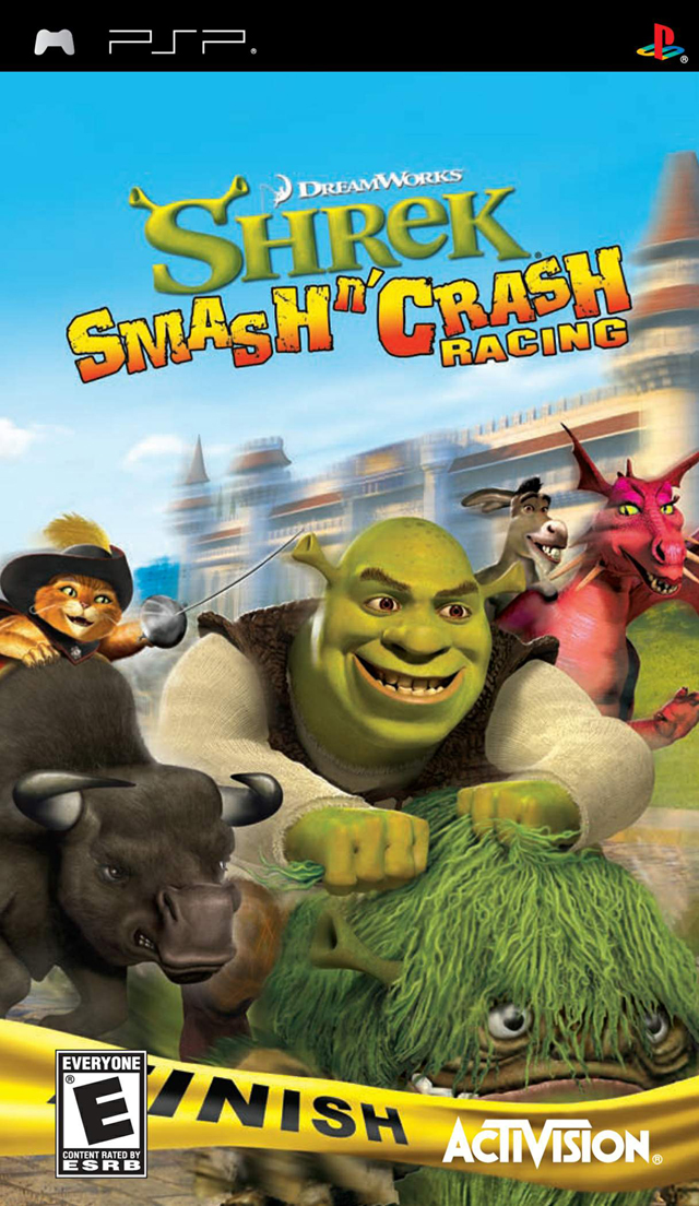 Rom juego Shrek - Smash N' Crash Racing