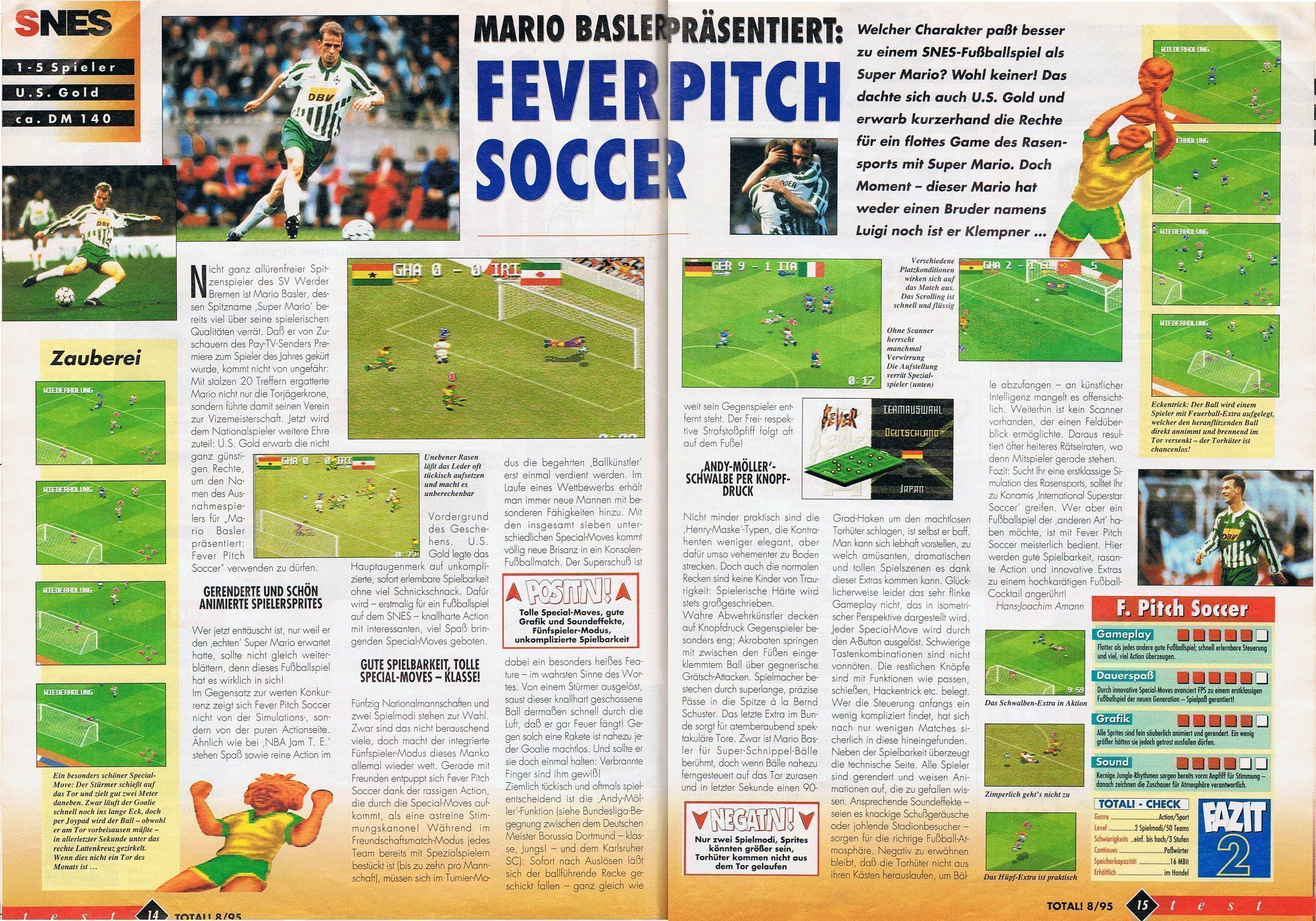 Rom juego Fever Pitch Soccer