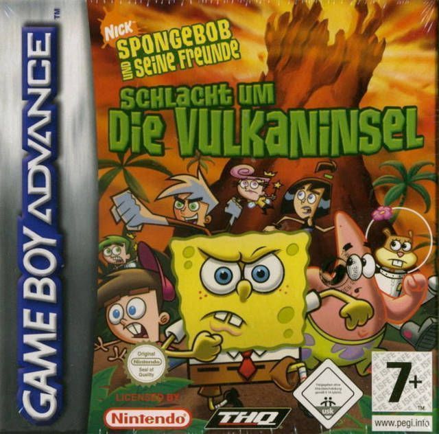 Rom juego SpongeBob SquarePants And Friends - Battle For Volcano Island