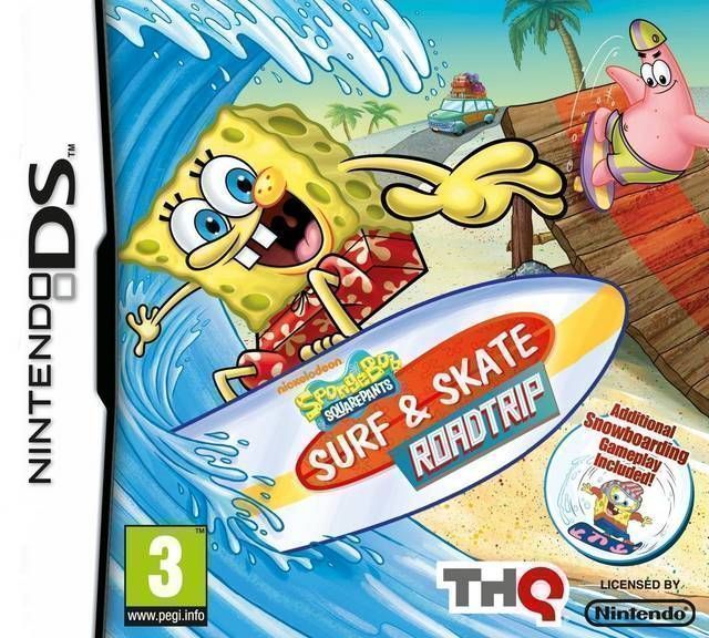 Rom juego SpongeBob - Surf & Skate Roadtrip