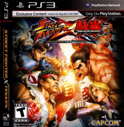 Rom juego Street Fighter X Tekken