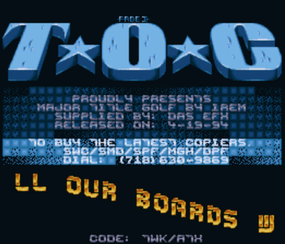 Rom juego Toc Intro