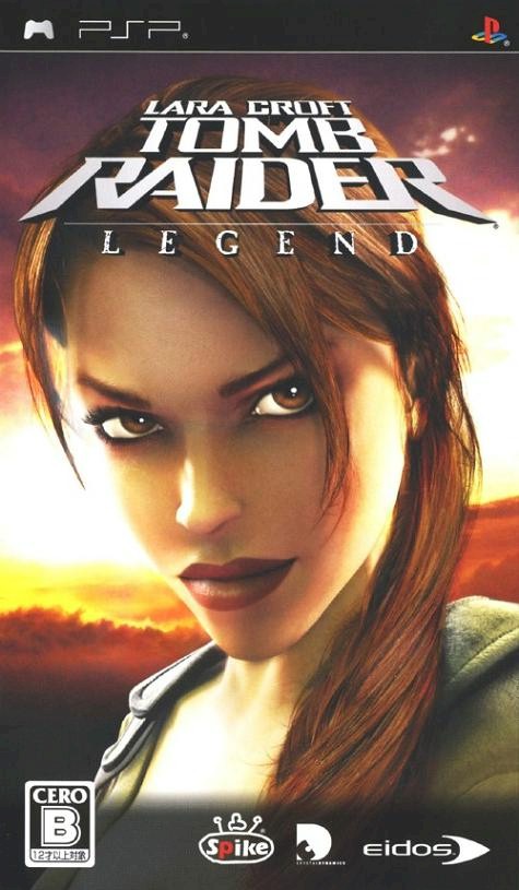 Moretón a menudo congelado ROM Tomb Raider - Legend para Playstation Portable【PSP】