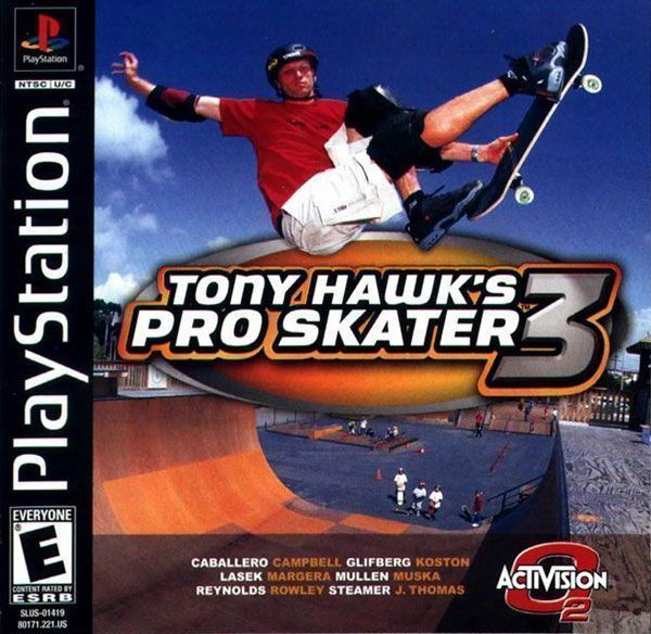 Rom juego Tony Hawks Pro Skater 3