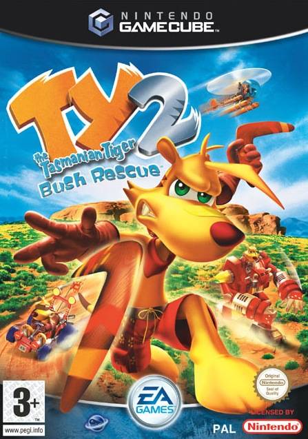 Rom juego TY The Tasmanian Tiger 2 Bush Rescue