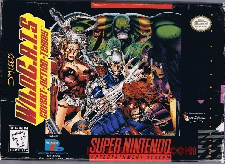 Rom juego Jim Lee's WildC.A.T.S