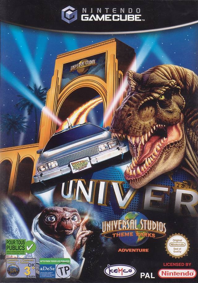 Rom juego Universal Studios Theme Park Adventure