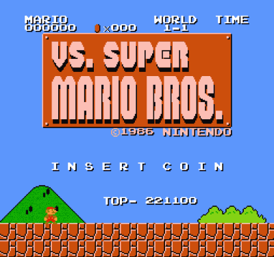 Rom juego VS Super Mario Bros