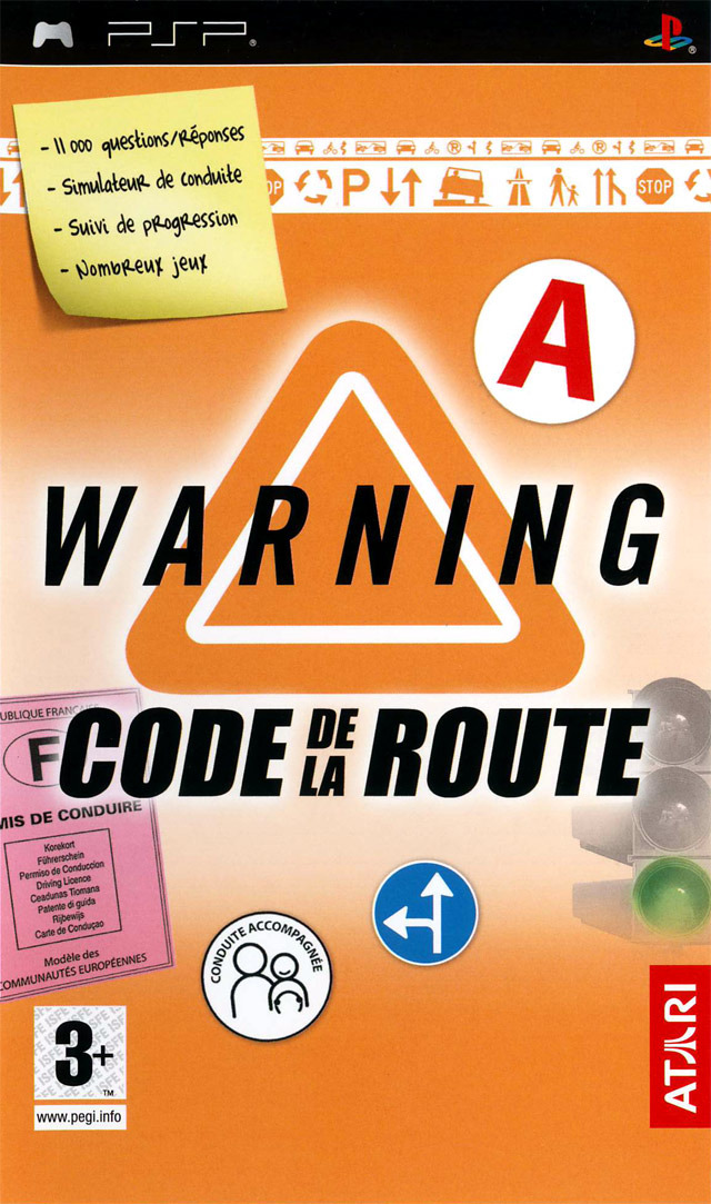 Rom juego Warning - Code De La Route