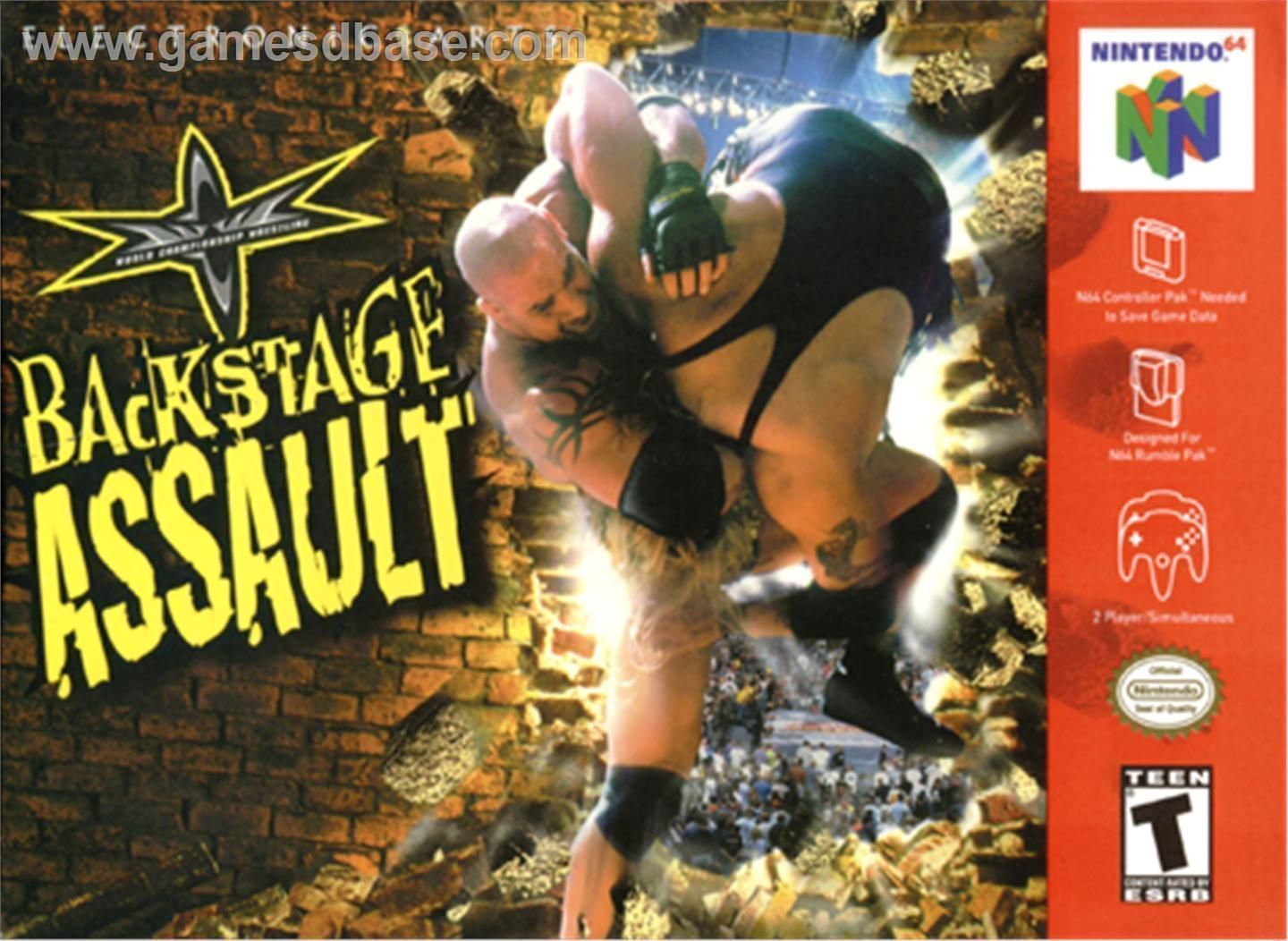 Rom juego WCW Backstage Assault