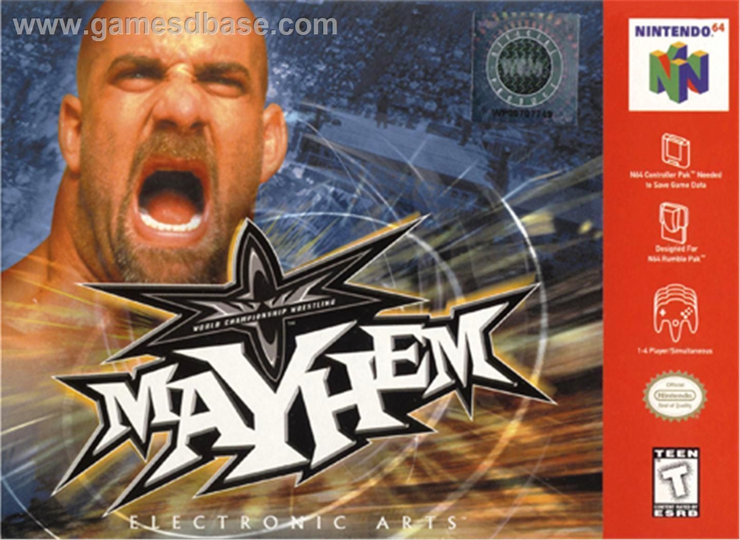 Rom juego WCW Mayhem
