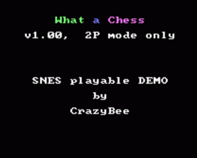 Rom juego What A Chess