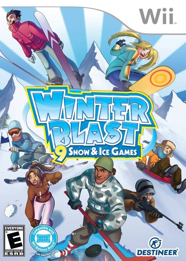 Rom juego Winter Blast - 9 Snow & Ice Games