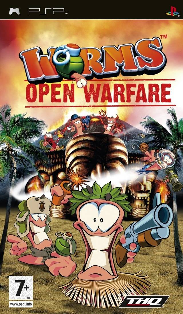 Rom juego Worms - Open Warfare