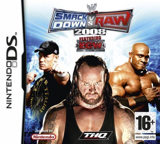 Rom juego WWE SmackDown! Vs. Raw 2008